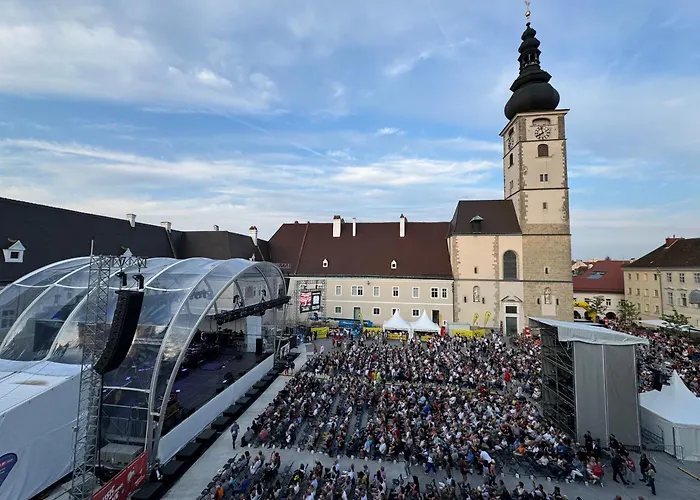 Klimatisierte Luxus-dachterrassenwohnung Im Zentrum アパート *