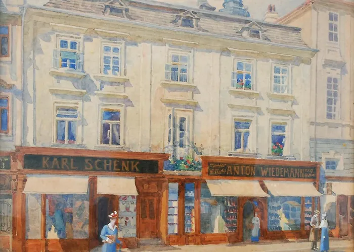 アパート Klimatisierte Luxus-dachterrassenwohnung Im Zentrum ザンクト・ペルテン