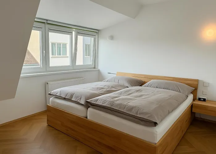 アパート Klimatisierte Luxus-dachterrassenwohnung Im Zentrum *